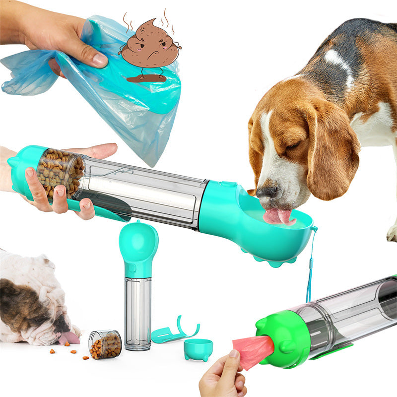 Dispensador multifunción para Perros – Hidratación Portátil sin Fugas para Aventuras al Aire Libre 🐕💧