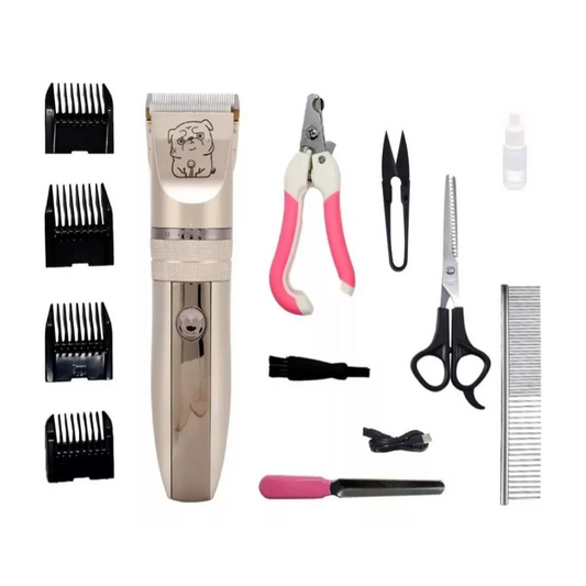 Kit de Corte de Pelo para Mascotas – Aseo Profesional en Casa 🐾✂️