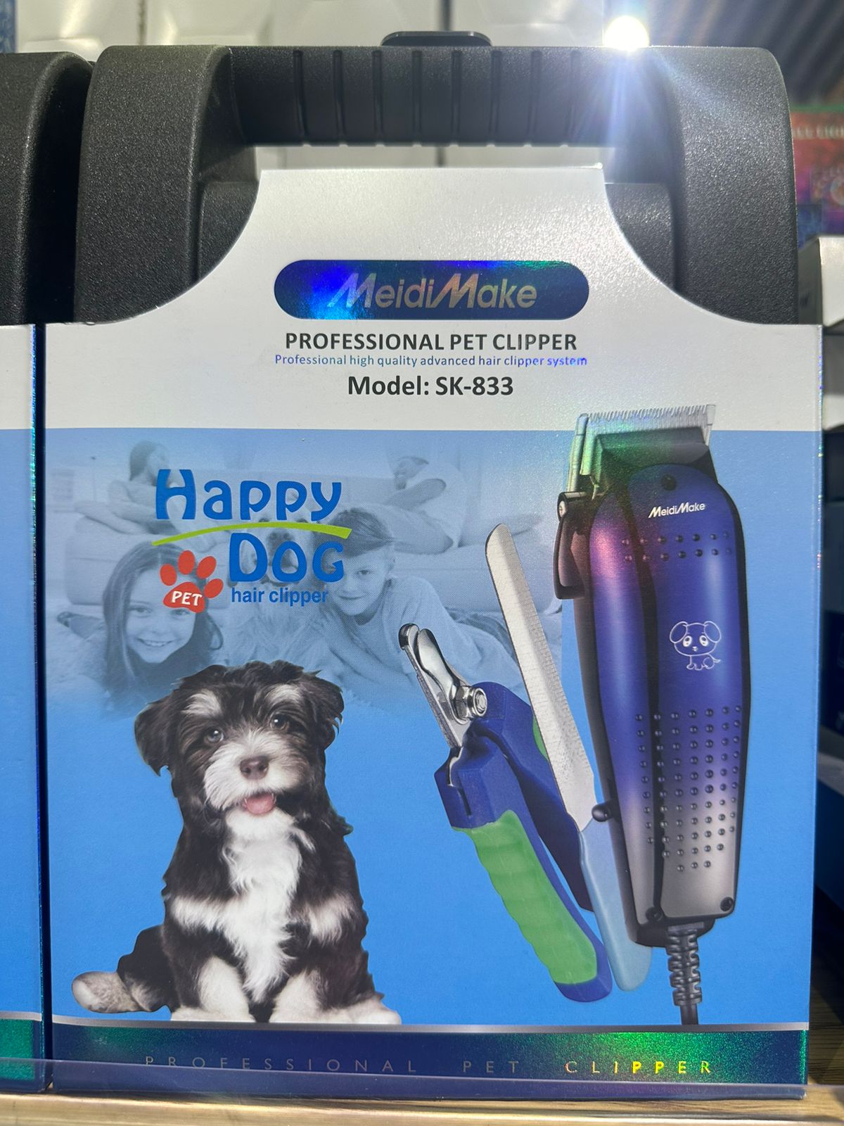 Kit de Peluquería Canina Completo – Cuidado Profesional del Pelaje 🐾✂️